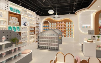 现代进口母婴店3D模型下载